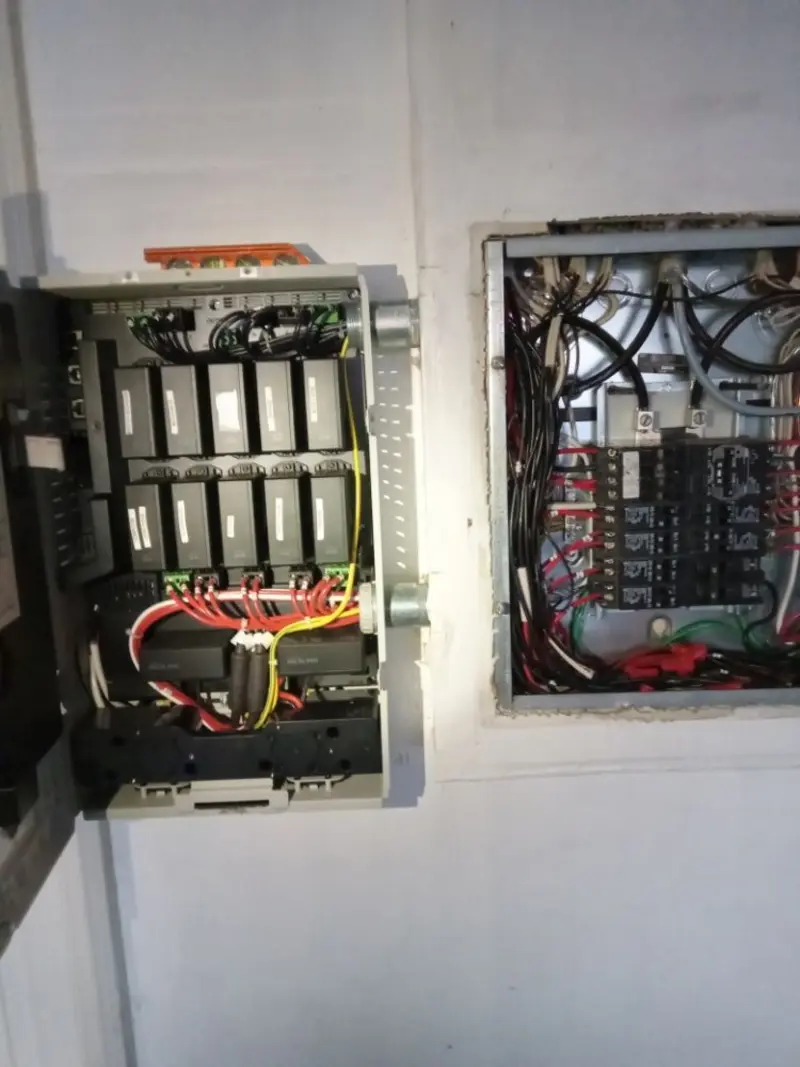 Electrical panel upgrade completed for Security Camera Wiring in Lauderhill